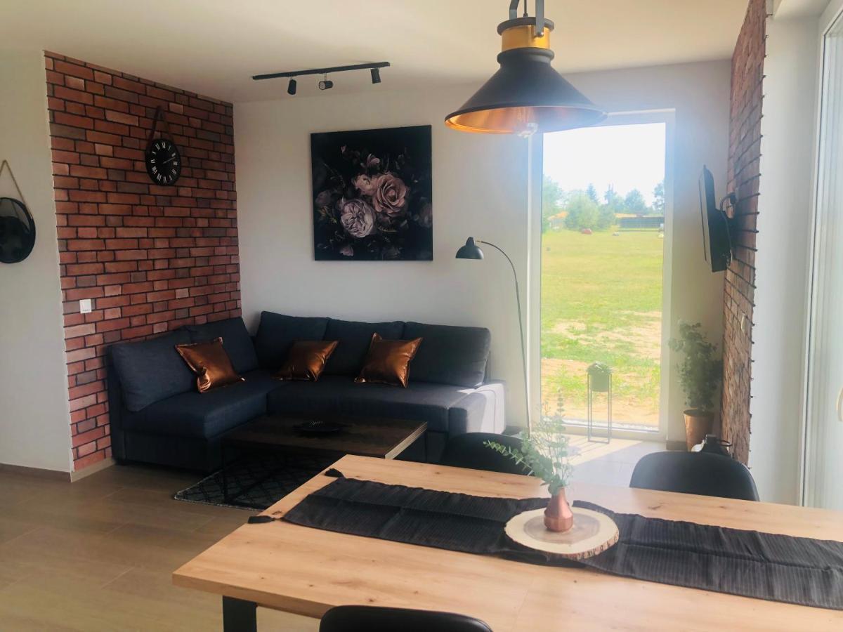 Domki Loft Nad Stawem 4 Doroslych , 4 Dzieci Malkowo Exteriör bild